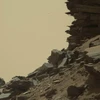 Cảnh sườn núi Sharp với các lớp sa thạch được chụp từ tàu Curiosity ngày 9/9/2016. Ảnh do NASA cung cấp. EPA/TTXVN