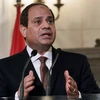Tổng thống Ai Cập Abdel Fattah al-Sisi trong một cuộc họp báo ở Athens ngày 8/12. (Nguồn: AFP/TTXVN)