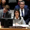 Đại sứ Mỹ tại LHQ Nikki Haley. (Nguồn: THX/TTXVN)