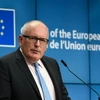 Phó Chủ tịch EC Frans Timmermans. (Nguồn: AFP/TTXVN)