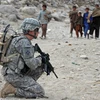 Quân đội Mỹ tại Afghanistan. (Nguồn: AFP/TTXVN)