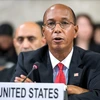 Đại sứ Mỹ phụ trách vấn đề giải trừ quân bị tại Liên hợp quốc Robert Wood. (Nguồn: AFP/TTXVN)