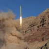 Iran thử tên lửa Qadr ngày 9/3/2016 . (Nguồn: AFP/TTXVN)