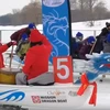 [Video] Kỳ thú cuộc đua thuyền rồng trên băng tại Canada 