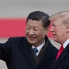 Chủ tịch Trung Quốc Tập Cận Bình và Tổng thốn Mỹ Donald Trump. (Nguồn: scmp.com)