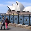  Nhà hát Opera House ở Sydney ngày 7/9. (Nguồn: AFP/TTXVN)