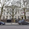 Đại sứ quán Nga tại London, Anh ngày 14/3. (Nguồn: THX/TTXVN)