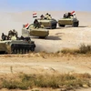 Các lực lượng Iraq được triển khai tại tỉnh Anbar. (Nguồn: AFP/TTXVN)