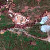 Bãi thử hạt nhân Punggye-ri của Triều Tiên. (Nguồn: AP/TTXVN)