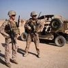  Binh sỹ Mỹ huấn luyện quân đội Afghanistan tại căn cứ quân sự ở Lashkar Gah, tỉnh Helmand tháng 8/2017. (Nguồn: AFP/TTXVN)