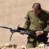 Các binh sỹ Israel tại khu vực dải Gaza. (Nguồn: AFP) 
