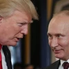 Tổng thống Mỹ Donald Trump và người đồng cấp Nga Vladimir Putin (Nguồn: AFP)