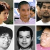 6 thành viên giáo phái AUM Shinrikyo bị tử hình trước đó - ngày 6/7. (Nguồn: AFP/TTXVN)