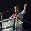 Ông Imran Khan phát biểu tại Karachi. (Ảnh: THX/TTXVN)