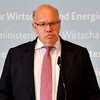  Bộ trưởng Kinh tế và Năng lượng Đức Peter Altmaier phát biểu trong cuộc họp báo tại Berlin ngày 17/7. (Ảnh: AFP/TTXVN)