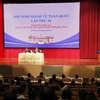 Quang cảnh phiên thảo luận với nội dung "Công tác đối ngoại phục vụ phát triển của địa phương". (Ảnh: Lâm Khánh/TTXVN)