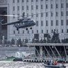 Máy bay trực thăng Mi-8 tại thủ đô Moskva, Nga ngày 19/7/2017. (Nguồn: AFP/TTXVN)