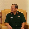 Thượng tướng Bế Xuân Trường, Ủy viên Trung ương Đảng, Thứ trưởng Bộ Quốc phòng. (Ảnh: Dương Giang/TTXVN)