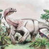 Hình vẽ minh họa loài Ledumahadi Mafube tồn tại vào đầu kỷ Jura tại Nam Phi. (Nguồn: nationalgeographic.com)