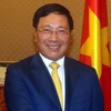 Phó Thủ tướng Phạm Bình Minh, Bộ trưởng Ngoại giao. (Ảnh: Ngự Bình/TTXVN)