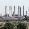 Một cơ sở lọc dầu ở cảng Jubail, Saudi Arabia. (Ảnh: AFP/TTXVN)