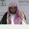 Công tố viên Saudi Arabia Shalaan al-Shalaan phát biểu về tiến trình điều tra vụ sát hại nhà báo Jamal Khashoggi, Riyadh, ngày 15/11/2018. (Ảnh: AFP/TTXVN)