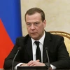 Thủ tướng Nga Dmitry Medvedev. (Nguồn: TASS)