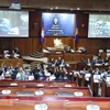 Một phiên họp của Quốc hội Campuchia. (Nguồn: EPA/TTXVN)