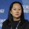 Giám đốc tài chính của tập đoàn viễn thông Huawei Mạnh Vãn Chu. (Nguồn: European Pressphoto Agency)