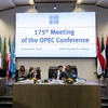 Toàn cảnh hội nghị lần thứ 175 Tổ chức các nước xuất khẩu dầu mỏ (OPEC) ở Vienna, Áo ngày 6/12/2018. (Ảnh: AFP/TTXVN)