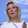 Phát ngôn viên Bộ Ngoại giao Nga Maria Zakharova. (Ảnh: TASS/TTXVN)