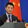 Người phát ngôn Bộ Ngoại giao Trung Quốc Lục Khảng. (Ảnh: AFP/TTXVN)