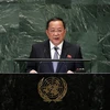 Ngoại trưởng Triều Tiên Ri Yong Ho. (Ảnh: THX/TTXVN)