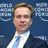 Chủ tịch Tổ chức Diễn đàn Kinh tế Thế giới (WEF) Borge Brende. (Ảnh: AFP/ TTXVN)
