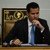 Chủ tịch Quốc hội Juan Guaido tự phong là Tổng thống lâm thời của Venezuela. (Ảnh: AFP/TTXVN)