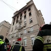 Hiện trường vụ hỏa hoạn. (Nguồn: russia.liveuamap.com)