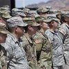 Lực lượng Quốc phòng bang Arizona tại Phoenix (Mỹ) tháng 4/2018. (Ảnh: AFP/TTXVN)