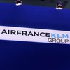 Biểu tượng Air France-KLM tại Paris, Pháp. (Ảnh: AFP/TTXVN) 