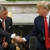 Ngoại trưởng Mỹ Mike Pompeo và Quốc vương Jordan Abdullah II. (Nguồn: aawsat.com)