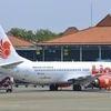 Máy bay Boeing 737 MAX 8 của Hãng hàng không Lion Air tại sân bay Jakarta, Indonesia. (Ảnh: AFP/TTXVN) 