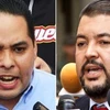 Nghị sỹ Venezuela Sergio Vergara (trái) và Tham mưu trưởng đối lập Roberto Marrero. (Nguồn: infobae.com)