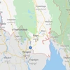 Vụ tai nạn xảy ra tại vùng Bago của Myanmar. (Nguồn: google.com)