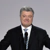 Tổng thống Ukraine Petro Poroshenko đang nhận được 15,93% phiếu bầu. (Ảnh: AFP/TTXVN) 