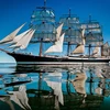 Tàu huấn luyện STS Sedov của Nga.(Nguồn: russkiymir.ru)