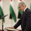 Tân Thủ tướng Palestine Mohammed Ishtaye tuyên thệ nhậm chức. (Nguồn: AP)