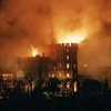 Hỏa hoạn tại lâu đài Windsor, phía Tây London, Anh ngày 20/11/1992. (Nguồn: The Mirror)