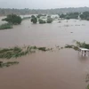 Cả một ngôi làng ở quận Rumphi, miền Bắc Malawi bị lũ lụt và lở đất cuốn trôi. (Nguồn: aaj.tv)