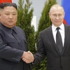 Hai nhà lãnh đạo đều bày tỏ hài lòng về cuộc gặp thượng đỉnh. (Nguồn: AFP/TTXVN)