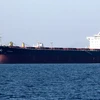 Tàu chở dầu của Iran tại cảng Bandar Abbas, Iran, ngày 30/4/2019. (Ảnh: AFP/TTXVN)