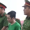 Nguyễn Thái Dương tại phiên xét xử. (Ảnh: Huyền Trang/TTXVN)